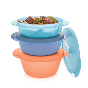 Tupperware CrystalWave Set Small, Ophalen of Verzenden, Nieuw