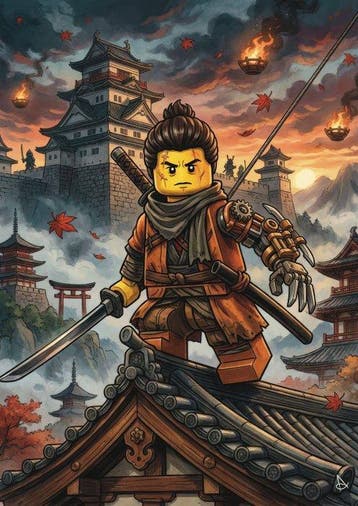 ANDSAL - SEKIRO - LEGO World Shadow Die Iwice Special, Nieuw