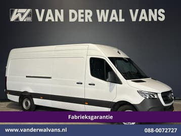 Mercedes-Benz Sprinter | 317 CDI 170pk L3H2 Fabrieksgarantie, Auto's, Gebruikt, Euro 6, Wit, Mercedes-Benz