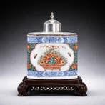 Vaas - Porselein - China - Yongzheng (1723-1735) - Theebus -