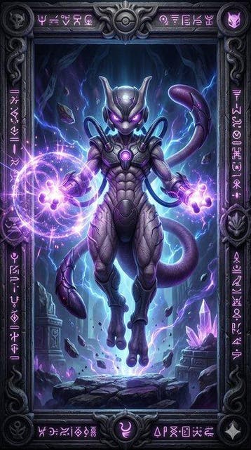 CREATIVE_HUB - Mysterious Mewtwo, Nieuw