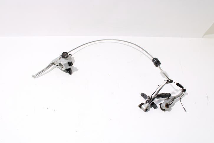 Shifter | ST-T400 | Shimano Nexave | links | met v-brake rem, Fietsen en Brommers, Fietsonderdelen, Gebruikt