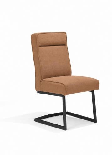 Eetkamerstoel Jones - eetkamerstoelen - Cognac, Nieuw, Stof