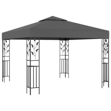vidaXL Prieel 3x3 m antraciet, Verzenden, Nieuw