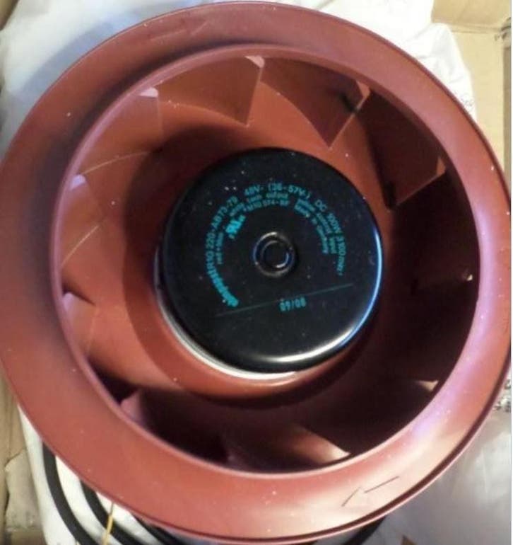 Gereviseerde ruilmotor Brink Renovent HR 400. 531348, Doe-het-zelf en Verbouw, Ventilatie en Afzuiging, Ophalen of Verzenden