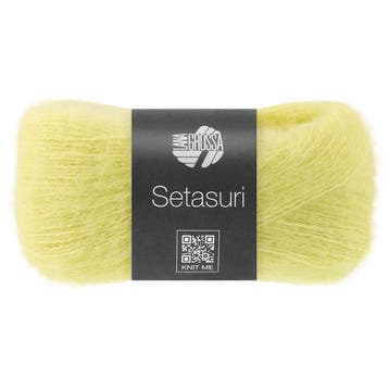 Lana Grossa Setasuri - 80 Zachtgroen - Luxe Suri Alpaca &, Ophalen of Verzenden, Nieuw