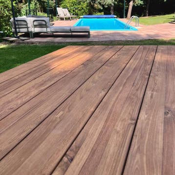 Rechthoekige tuintafel met stalen twistpoot -  260 cm, Tuin en Terras, Ophalen of Verzenden, Nieuw