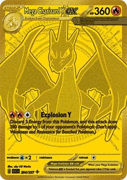 Mega Charizard Y ex (ASC 294), Ophalen of Verzenden, Nieuw