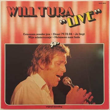 LP gebruikt - Will Tura - Live, Verzenden, Zo goed als nieuw, Overige formaten