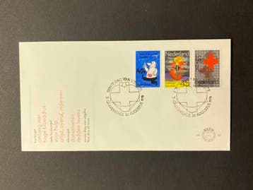 FDC 1978 Rode kruis [N.V.P.H. nr. E167], Postzegels en Munten, Postzegels | Nederland, Ophalen of Verzenden, Gestempeld