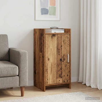 vidaXL Dressoir Oud hout 40 x 36 x 80 cm Bewerkt hout, Verzenden, Nieuw, Overige houtsoorten, Minder dan 50 cm