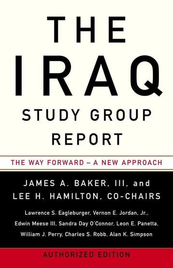 The Iraq Study Group Report 9780307386564 James a Baker, Verzenden, Zo goed als nieuw, James a Baker