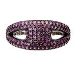 Zonder minimumprijs - Ring Zilver Saffier - 130 echte, Sieraden, Tassen en Uiterlijk, Ringen, Nieuw