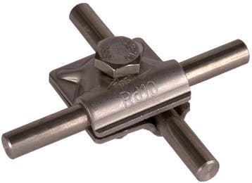 Dehn MV klem met zeskantbout 10mm roestvrij staal - 391059, Verzenden, Nieuw, Overige typen