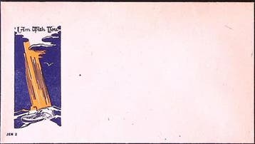 Amerikaanse envelop WWII (lijst optie), Verzenden