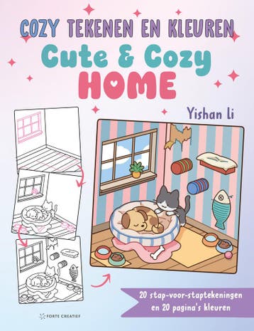 Cute & Cozy Home (9789000405473, Yishan Li), Boeken, Verzenden, Nieuw