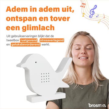 Tweet Bird - Vogelgeluiden Huisje met Bewegingsmelder &, Ophalen of Verzenden, Nieuw