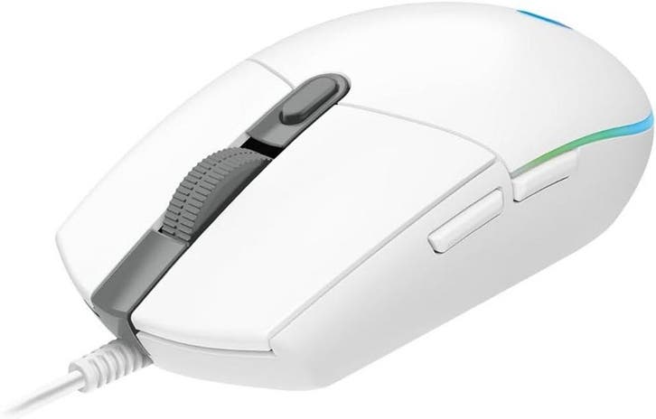 Logitech G G102 - Gaming Muis - Wit, Computers en Software, Muizen, Verzenden
