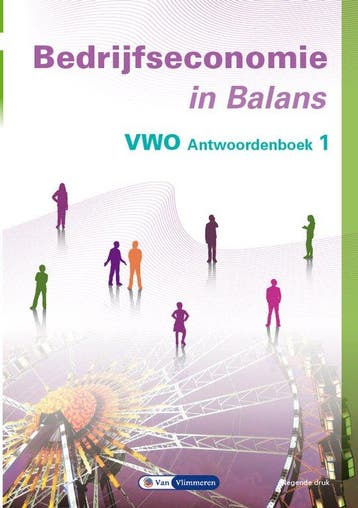 9789462874190 Bedrijfseconomie in Balans vwo antwoordenbo..., Verzenden, Zo goed als nieuw, Sarina van Vlimmeren