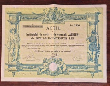 Roemenië. 2500 Leu - 1930 -Institutului de Credit i de, Antiek en Kunst