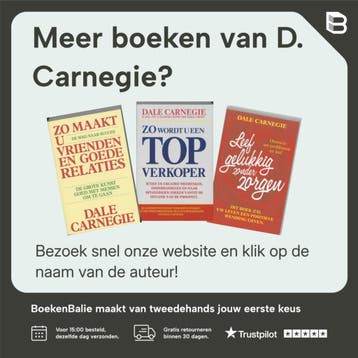 SUCCESVOLLE LEIDER, DE - D. Carnegie 9789060577363, Verzenden, Gelezen, D. Carnegie