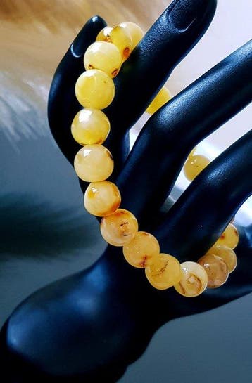 Amber Vintage Butterscotch Baltisch Amber Armband - Ronde