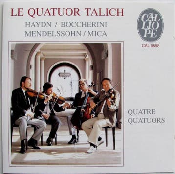 cd - Haydn - Boccherini* / Mendelssohn* / Mica* - Le Quat..., Verzenden, Zo goed als nieuw
