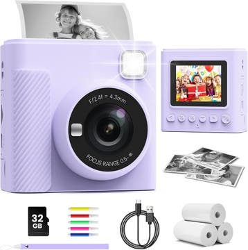 Digitale Kindercamera | Incl. Papier | 77% Korting, Ophalen of Verzenden, Nieuw, Elektronica, Met geluid