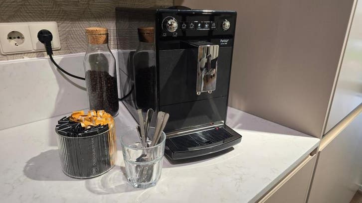 Online veiling: Melitta, Purista series 300, koffiemachine, Witgoed en Apparatuur, Koffiezetapparaten, Gebruikt