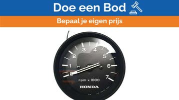 Bieden: Honda 7000 rpm outboard tachometer, Ophalen of Verzenden, Nieuw, Kabel of Apparatuur