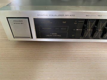 Pioneer - GR 470 Stereo grafische equalizer, Nieuw