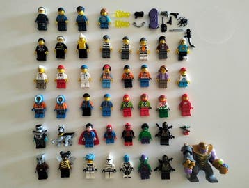 Lego Minifiguur - Marvel Super Heroes, City, Star Wars,, Nieuw