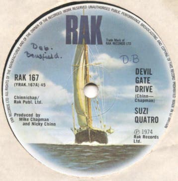 Suzi Quatro - Devil Gate Drive, Ophalen of Verzenden, Gebruikt