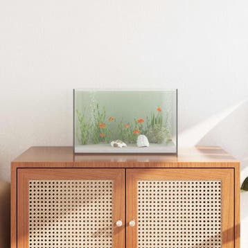 vidaXL Aquarium met opslag Doorzichtig 40 x 25 x 25 cm Glas, Dieren en Toebehoren, Verzenden, Nieuw