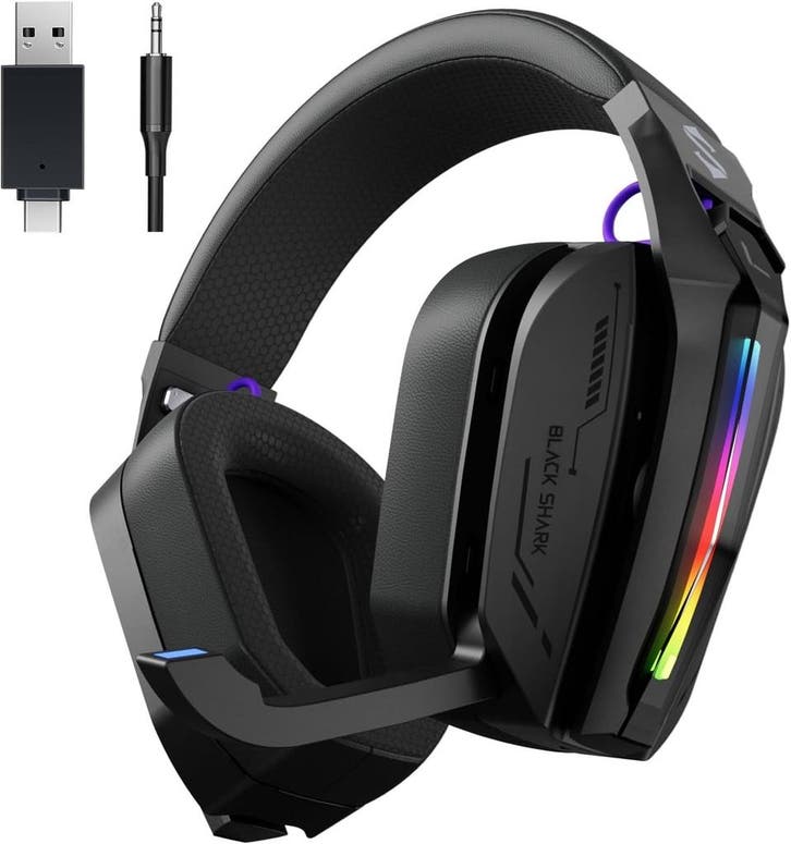 PC Headset met Microfoon - Zwart - 40% Korting | Deal, Computers en Software, Headsets, Gaming headset, Draadloos, Zo goed als nieuw