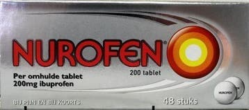 Nurofen 200 mg Omhulde tabletten - 48 tabletten, Verzenden, Nieuw