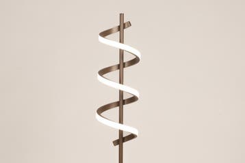 Rietveld Vloerlampen - Bruin - Metaal, Aluminium, Verzenden, Nieuw