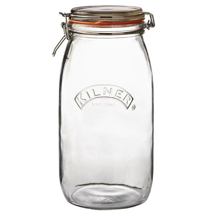 Weckpot glas met beugelsluiting 3L | 14x14,5x28,5(h)cm, Zakelijke goederen, Horeca | Keukenapparatuur, Nieuw in verpakking, Verzenden