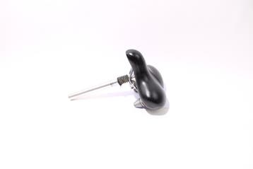 Zwart zadel | monte grappe | 27,2mm verende zadelpen, Verzenden, Nieuw