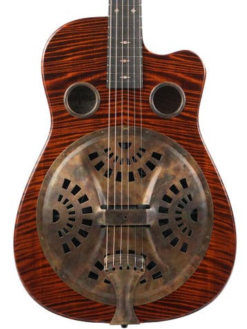 Beard Trailhead E RN Curly Maple 2024 (Instrument,Resonator), Ophalen of Verzenden, Zo goed als nieuw, Resonator- of Dobrogitaar