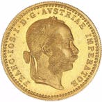 3,49 grams - Goud .980 - Ducat Austria 1915 - 986‰, Postzegels en Munten