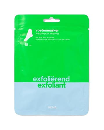 HEMA Voetmasker exfolierend 2 stuks 3=50% / 2=30%, Verzenden, Nieuw