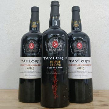 2015 (2x) Taylors Late Bottled Vintage & Taylors First, Nieuw