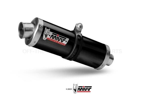 MIVV Silencer ovaal voor Yamaha T7 Tenere 19-on, Fietsen en Brommers, Brommeronderdelen | Algemeen, Nieuw, Verzenden