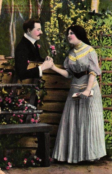België - Fantasie - Fantasie -romantiek - liefde - vrouw -, Gelopen