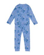HEMA Kinderpyjama rib palmen blauw, Verzenden, Nieuw
