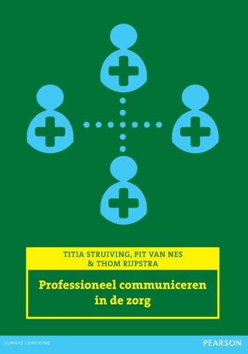 Professioneel communiceren in de zorg - Pit van Nes, Verzenden, Gelezen, Pit van Nes