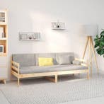 vidaXL Slaapbank zonder matras 80x200 cm massief grenenhout, Eenpersoons, Bruin, Verzenden, Nieuw
