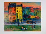 Wassily Kandinsky (1866-1944) - (after) - Houses Munich 1908