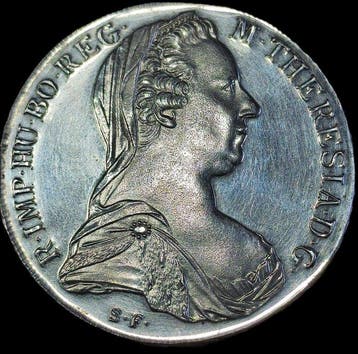 Oostenrijk. Maria-Theresia. 1 Thaler (taler) 1780 / Restrike